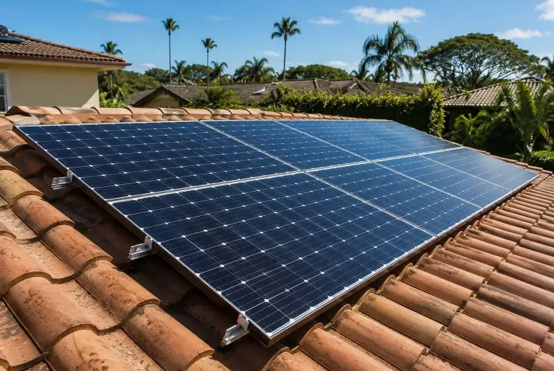Installation de panneaux solaires à Reipertswiller